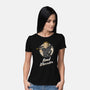 Warrior Of The Road-Womens-Basic-Tee-Olipop