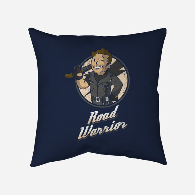 Warrior Of The Road-None-Non-Removable Cover w Insert-Throw Pillow-Olipop