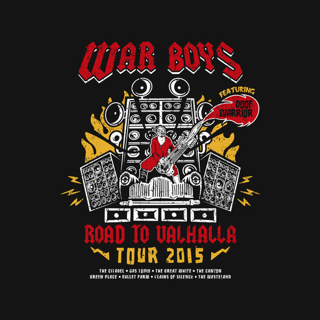 War Boys Tour-Womens-V-Neck-Tee-Olipop