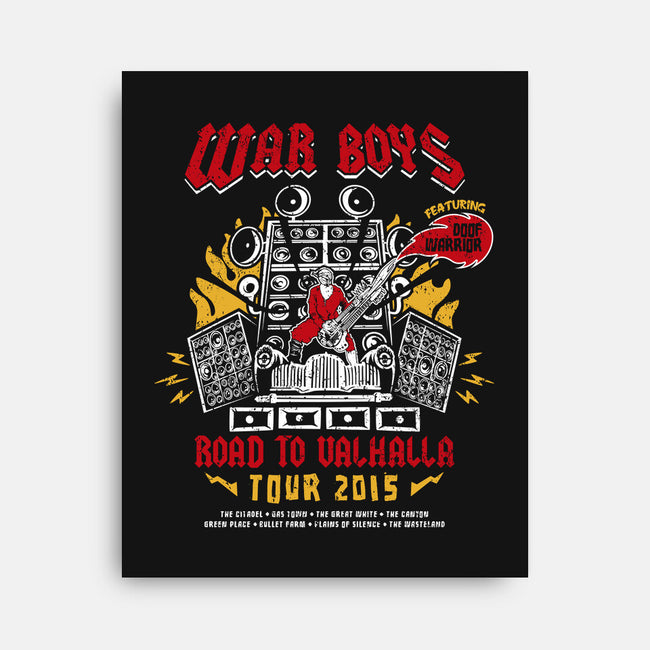 War Boys Tour-None-Stretched-Canvas-Olipop