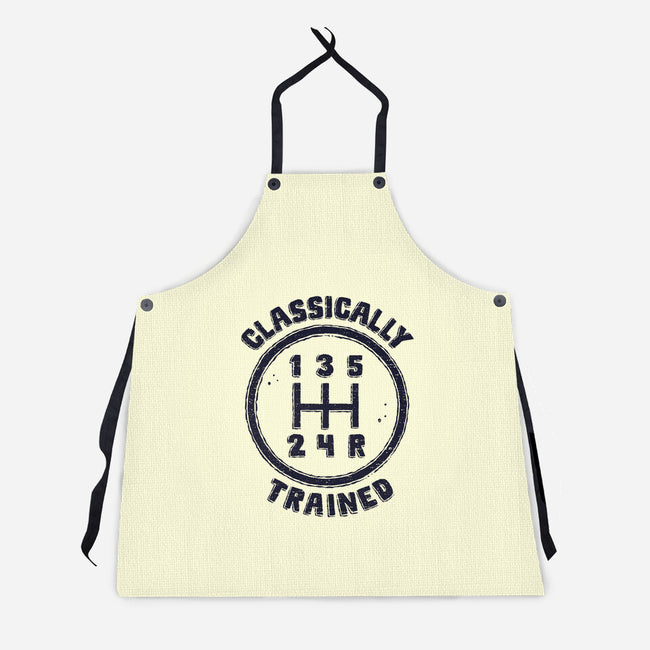 Classically Trained Driver-Unisex-Kitchen-Apron-kg07