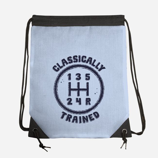 Classically Trained Driver-None-Drawstring-Bag-kg07