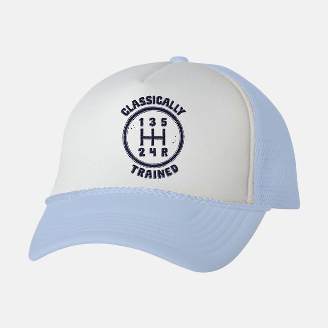 Classically Trained Driver-Unisex-Trucker-Hat-kg07