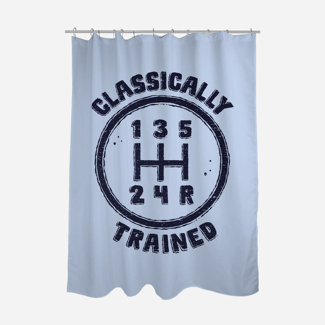 Classically Trained Driver-None-Polyester-Shower Curtain-kg07