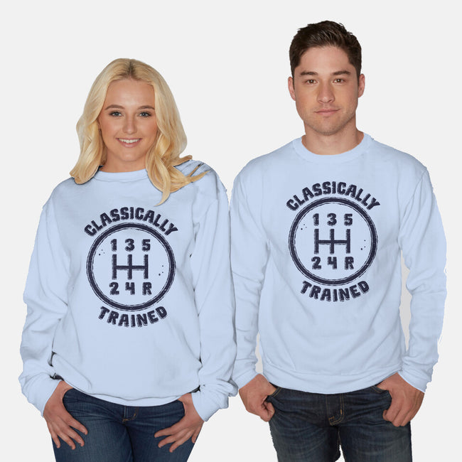 Classically Trained Driver-Unisex-Crew Neck-Sweatshirt-kg07