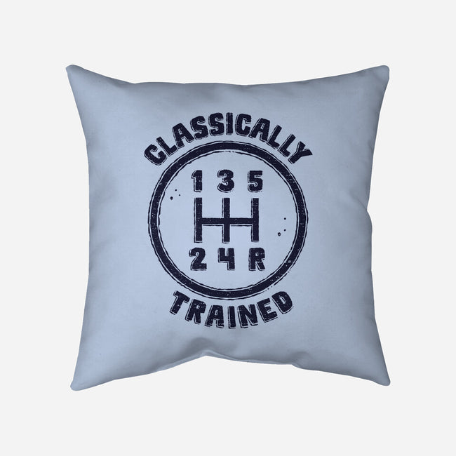 Classically Trained Driver-None-Non-Removable Cover w Insert-Throw Pillow-kg07