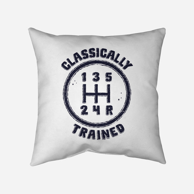 Classically Trained Driver-None-Removable Cover-Throw Pillow-kg07