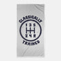 Classically Trained Driver-None-Beach-Towel-kg07