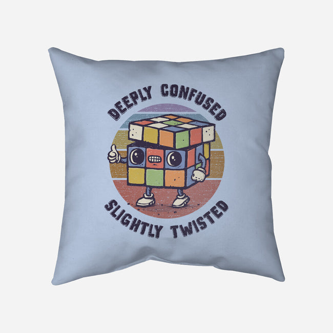 Deeply Confused-None-Non-Removable Cover w Insert-Throw Pillow-kg07