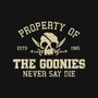 Property Of The Goonies-None-Stretched-Canvas-kg07