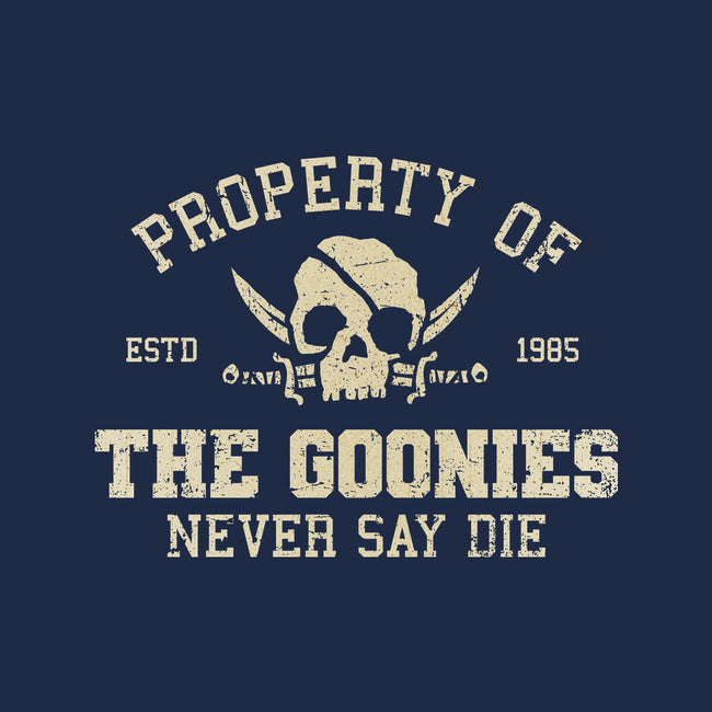 Property Of The Goonies-None-Non-Removable Cover w Insert-Throw Pillow-kg07