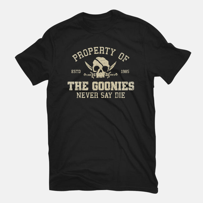 Property Of The Goonies-Youth-Basic-Tee-kg07