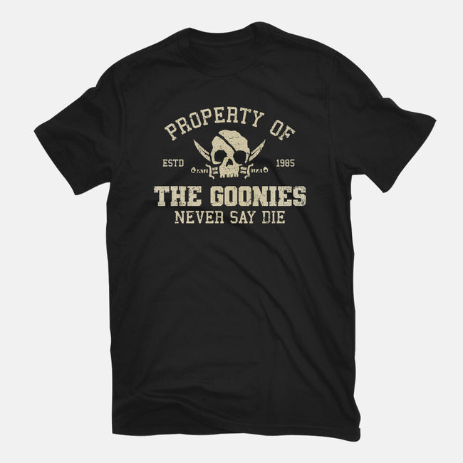 Property Of The Goonies-Mens-Basic-Tee-kg07