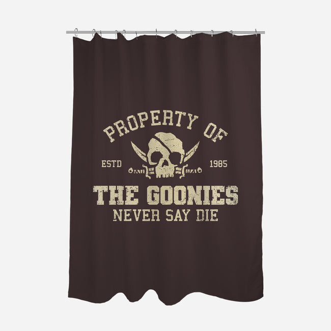 Property Of The Goonies-None-Polyester-Shower Curtain-kg07