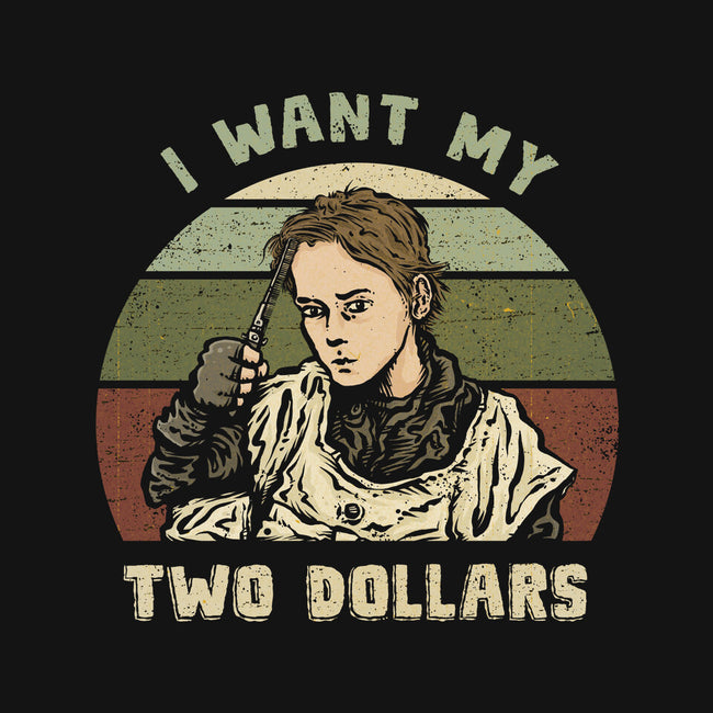 Two Dollars-Womens-Fitted-Tee-kg07