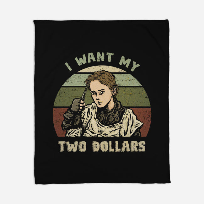 Two Dollars-None-Fleece-Blanket-kg07