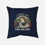 Two Dollars-None-Removable Cover-Throw Pillow-kg07