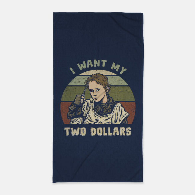 Two Dollars-None-Beach-Towel-kg07