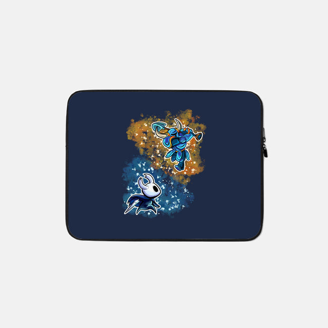 Indie Knight Fight-None-Zippered-Laptop Sleeve-nickzzarto