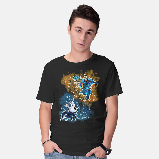 Indie Knight Fight-Mens-Basic-Tee-nickzzarto