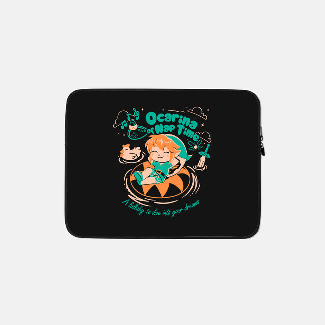 Ocarina Of Nap Time-None-Zippered-Laptop Sleeve-estudiofitas