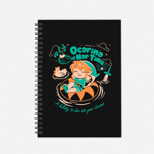 Ocarina Of Nap Time-None-Dot Grid-Notebook-estudiofitas
