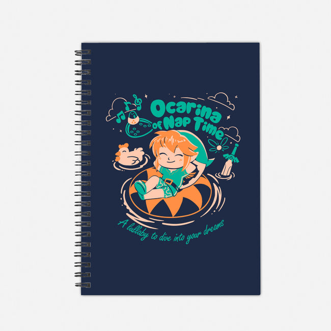 Ocarina Of Nap Time-None-Dot Grid-Notebook-estudiofitas