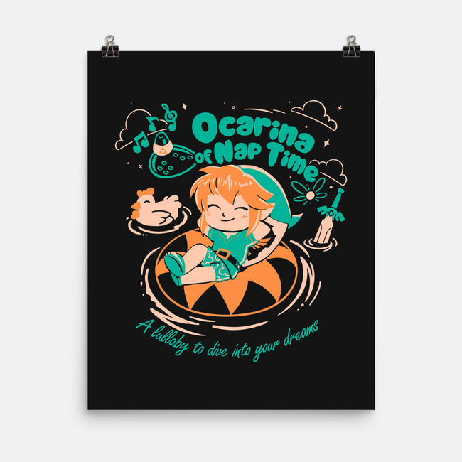 Ocarina Of Nap Time-None-Matte-Poster-estudiofitas