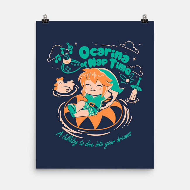 Ocarina Of Nap Time-None-Matte-Poster-estudiofitas