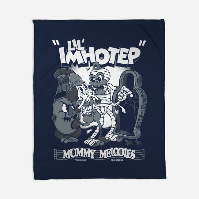Lil Imhotep-None-Fleece-Blanket-Nemons