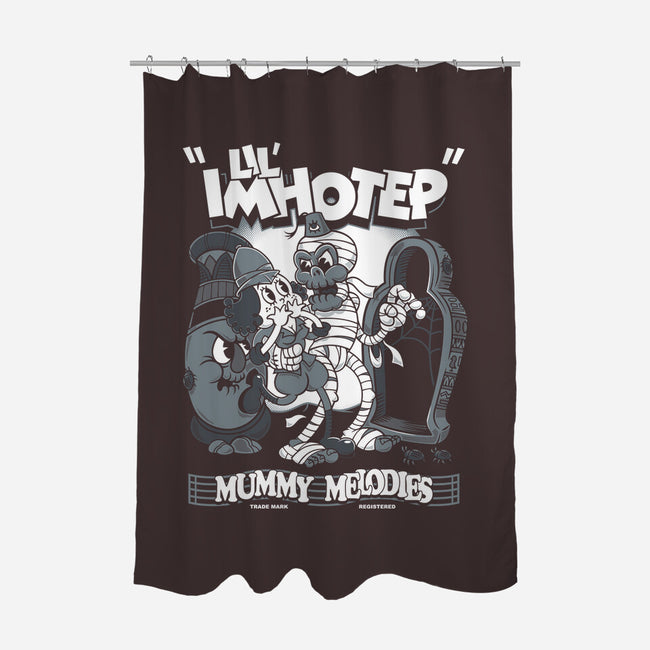 Lil Imhotep-None-Polyester-Shower Curtain-Nemons
