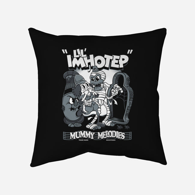 Lil Imhotep-None-Removable Cover-Throw Pillow-Nemons