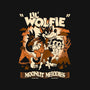 Lil Wolfie-Womens-Off Shoulder-Sweatshirt-Nemons