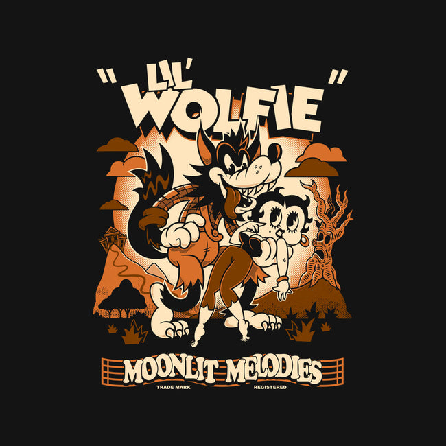 Lil Wolfie-Womens-Fitted-Tee-Nemons