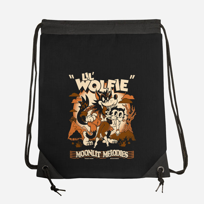 Lil Wolfie-None-Drawstring-Bag-Nemons