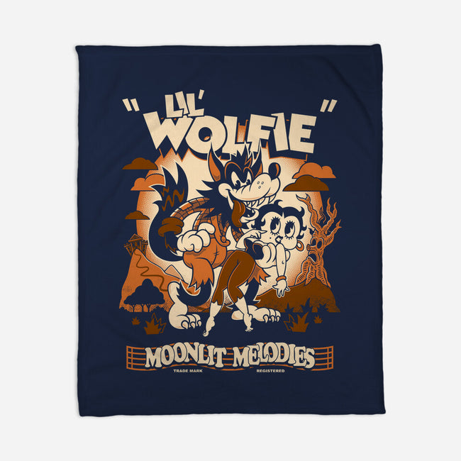 Lil Wolfie-None-Fleece-Blanket-Nemons