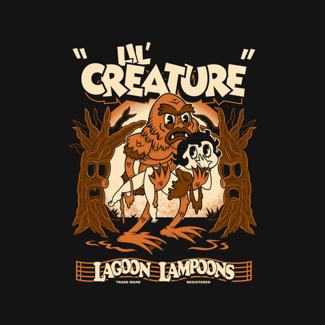 Lil Creature-Womens-V-Neck-Tee-Nemons