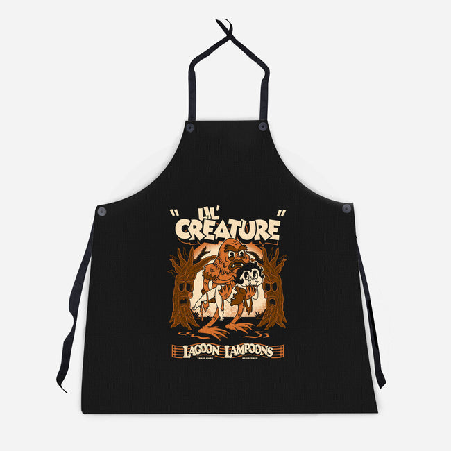 Lil Creature-Unisex-Kitchen-Apron-Nemons