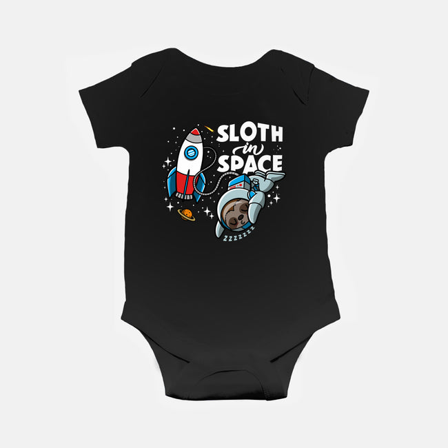 Sloth In Space-Baby-Basic-Onesie-Boggs Nicolas