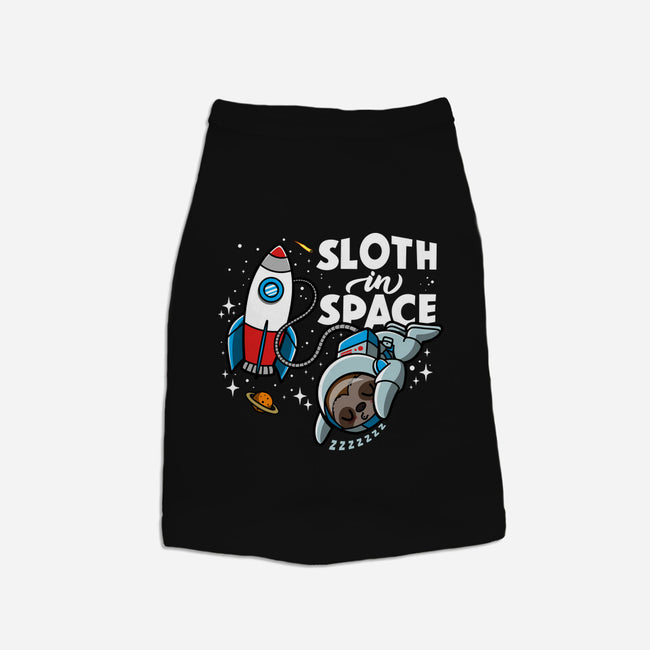 Sloth In Space-Cat-Basic-Pet Tank-Boggs Nicolas