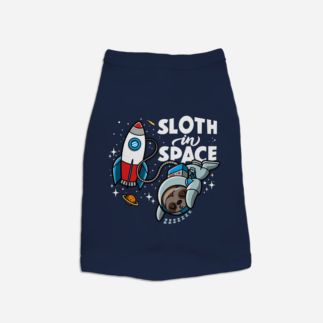 Sloth In Space-Cat-Basic-Pet Tank-Boggs Nicolas