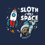Sloth In Space-None-Polyester-Shower Curtain-Boggs Nicolas