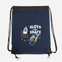 Sloth In Space-None-Drawstring-Bag-Boggs Nicolas