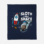 Sloth In Space-None-Fleece-Blanket-Boggs Nicolas