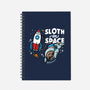 Sloth In Space-None-Dot Grid-Notebook-Boggs Nicolas