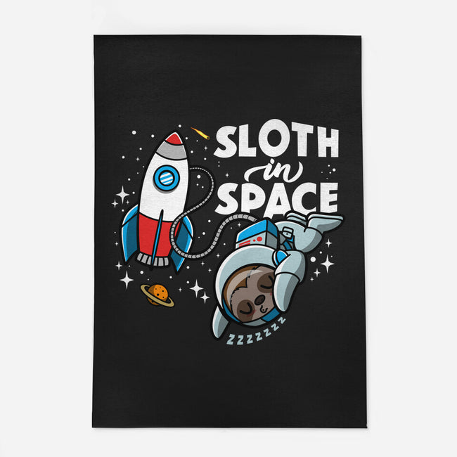 Sloth In Space-None-Outdoor-Rug-Boggs Nicolas