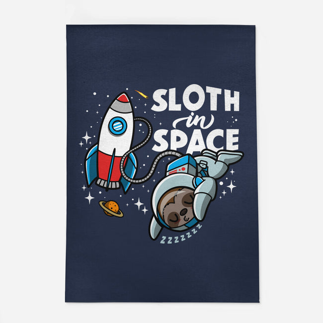 Sloth In Space-None-Outdoor-Rug-Boggs Nicolas