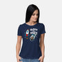 Sloth In Space-Womens-Basic-Tee-Boggs Nicolas