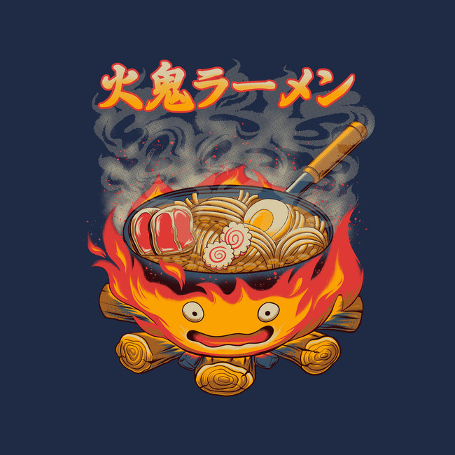 Fire Demon Ramen-None-Non-Removable Cover w Insert-Throw Pillow-rmatix