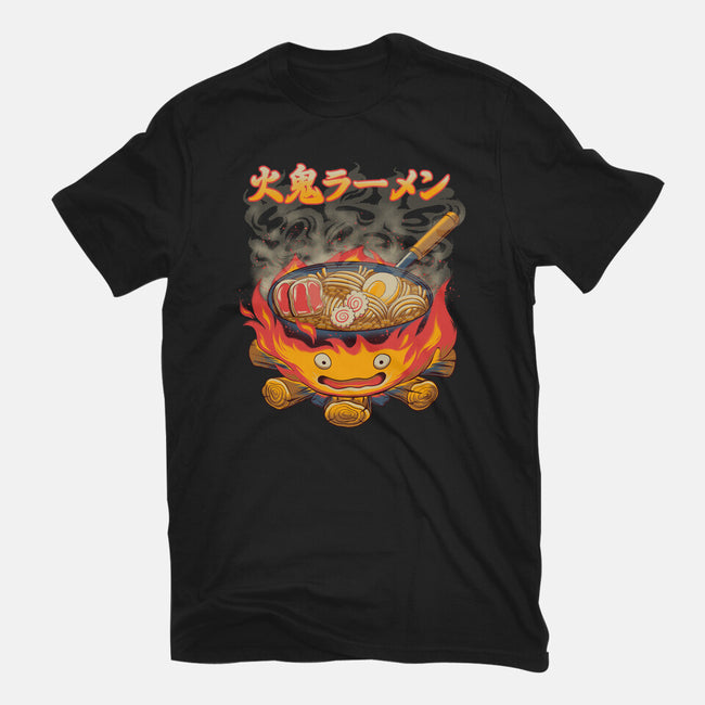 Fire Demon Ramen-Mens-Basic-Tee-rmatix